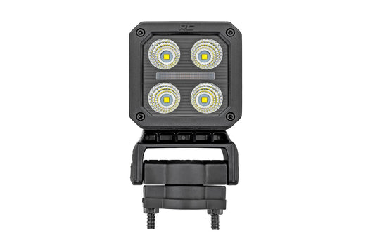 Black Series LED Light Pair | 2 Inch | Flood | Swivel Mount 70802