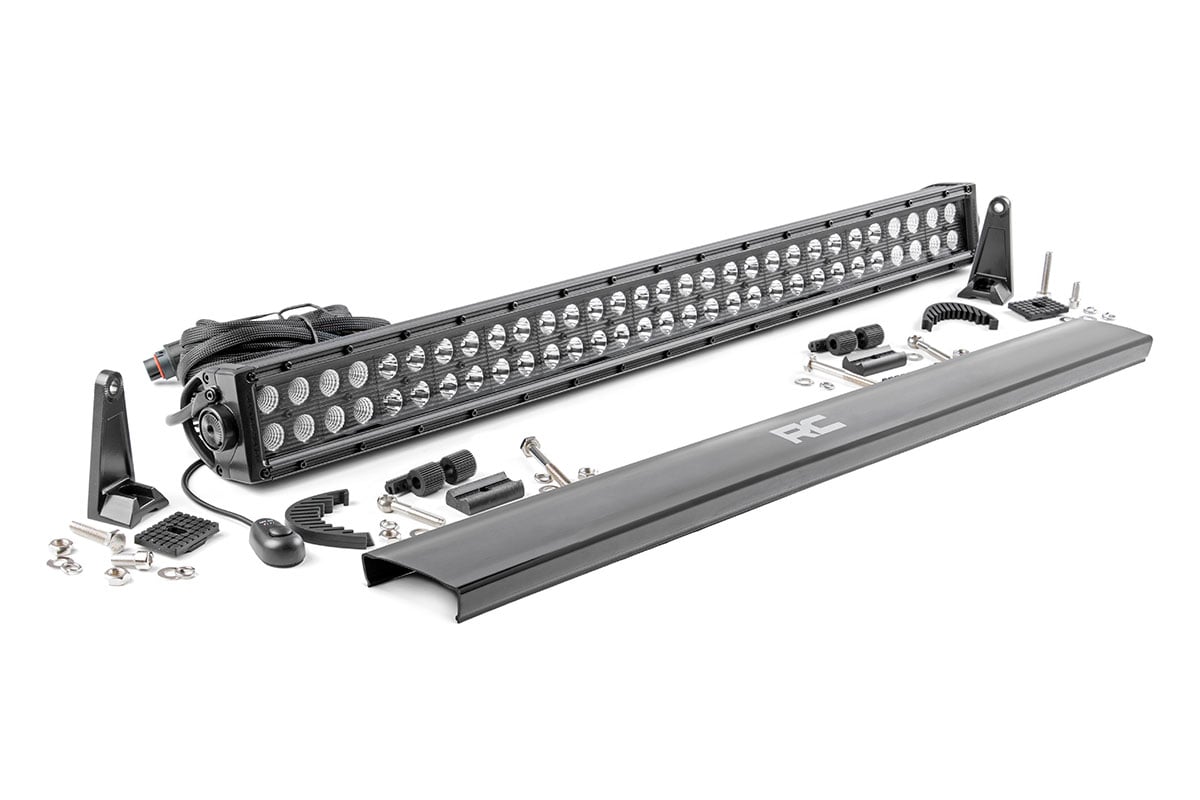 30 Inch Black Series LED Light Bar | Dual Row 70930BL