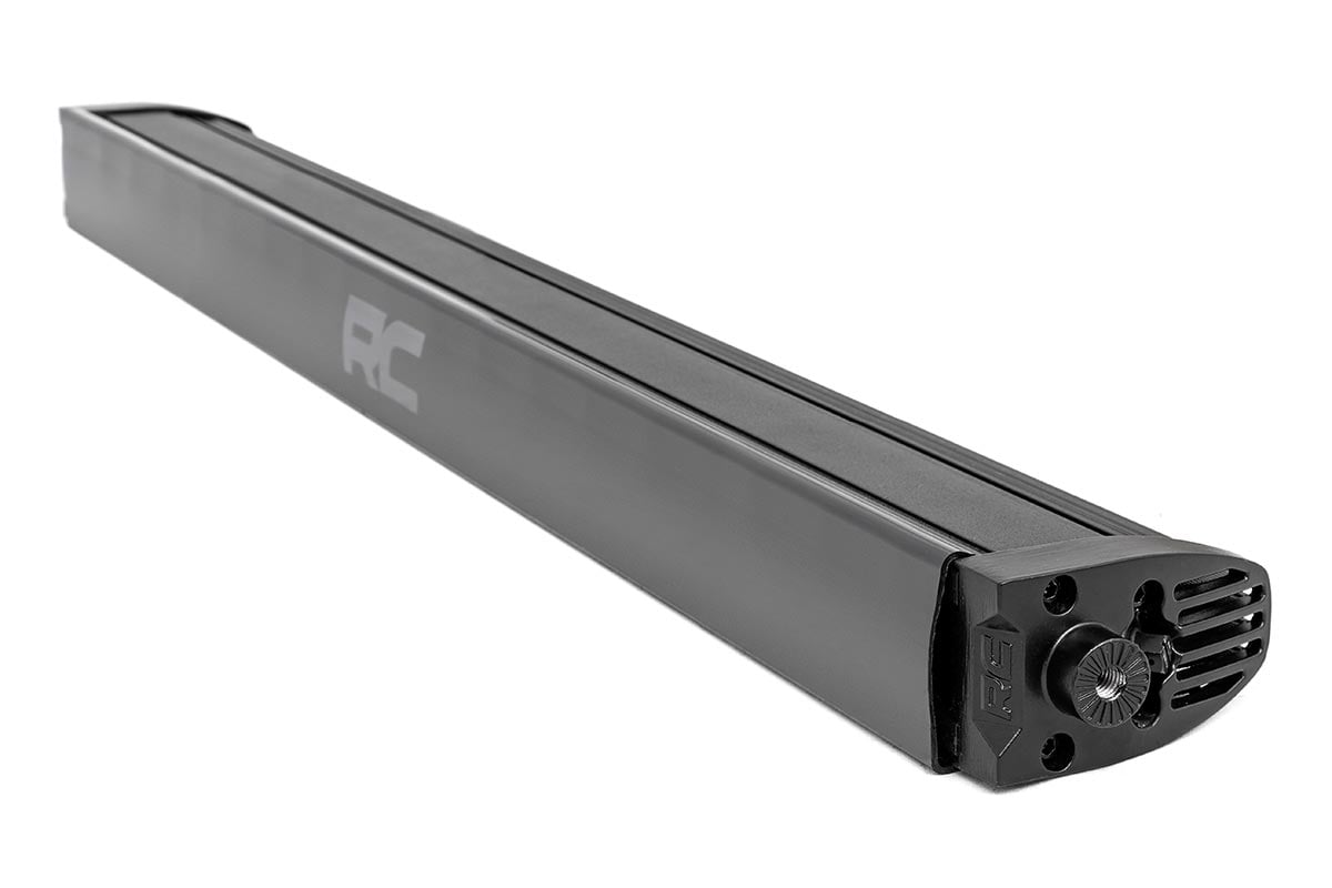 30 Inch Black Series LED Light Bar | Single Row | Cool White DRL 70730BLDRL
