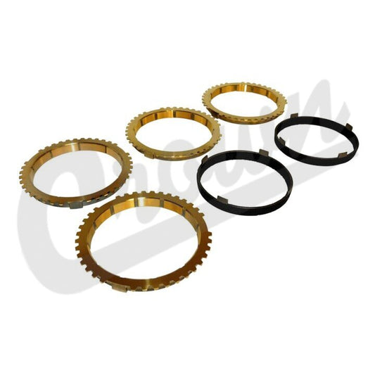 Synchronizer Blocking Ring Set 3550BRK fits 00-04 Jeep Wrangler TJ & Cherokee XJ with NV3550