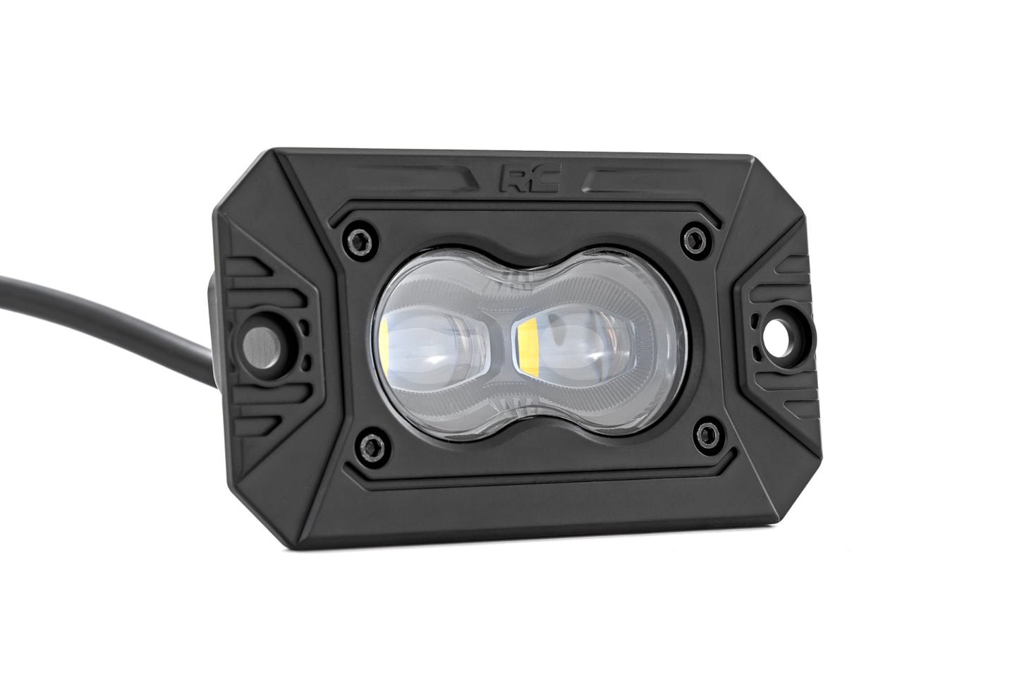 Black Series LED Slim Aux | 3x1.75 Inch | Flush Mount Pair | 70908