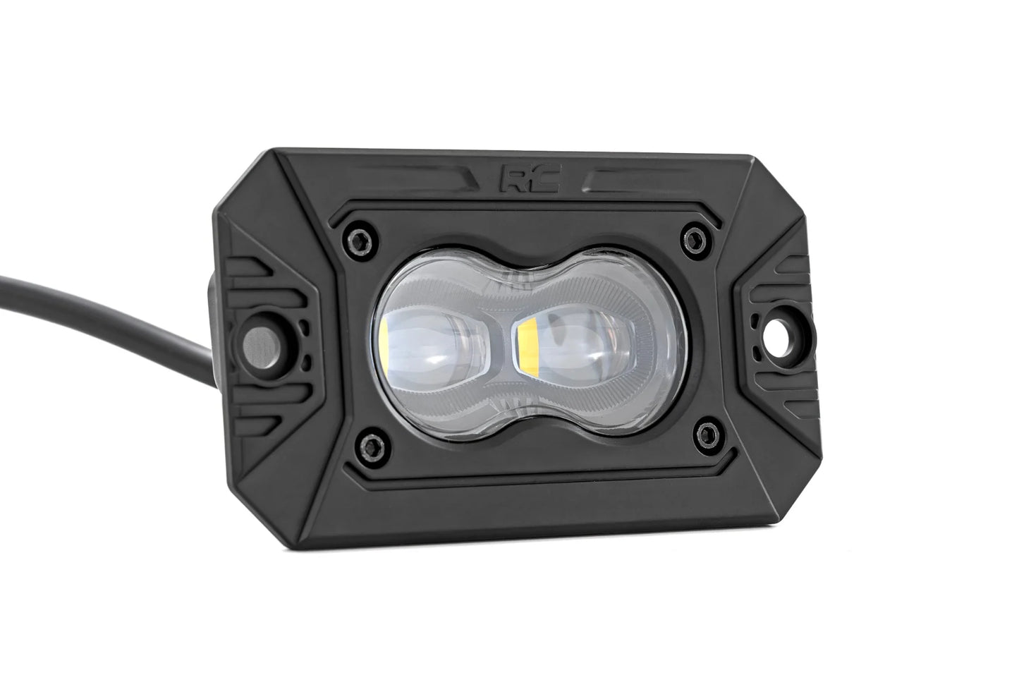 Black Series LED Slim Aux | 3x1.75 Inch | Flush Mount Pair | 70909