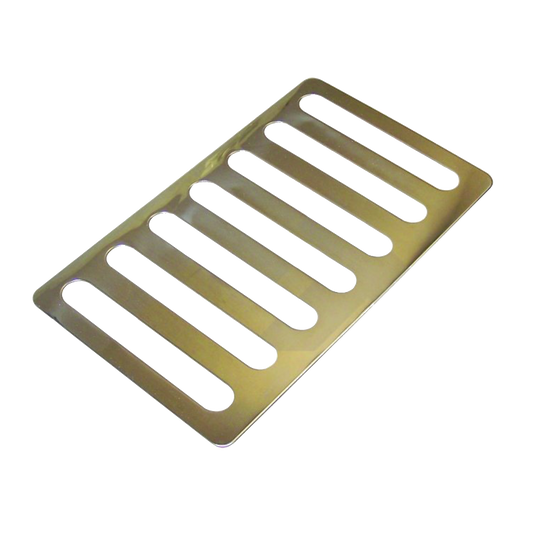 07-13 Jeep JK Wrangler Stainless Steel Hood Vent Cover 488472 RT34078