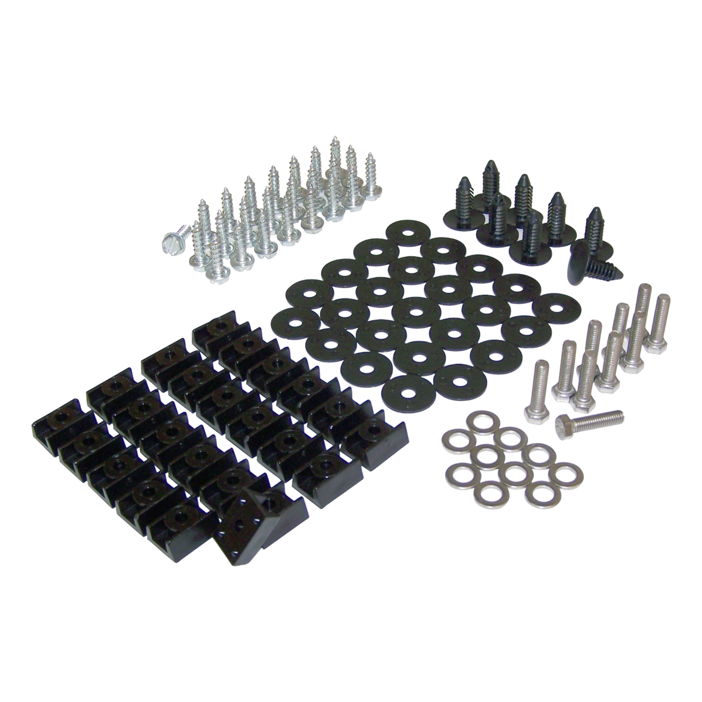 97-06 Jeep TJ Wrangler Fender Flare Hardware Kit 11603.09 4918K