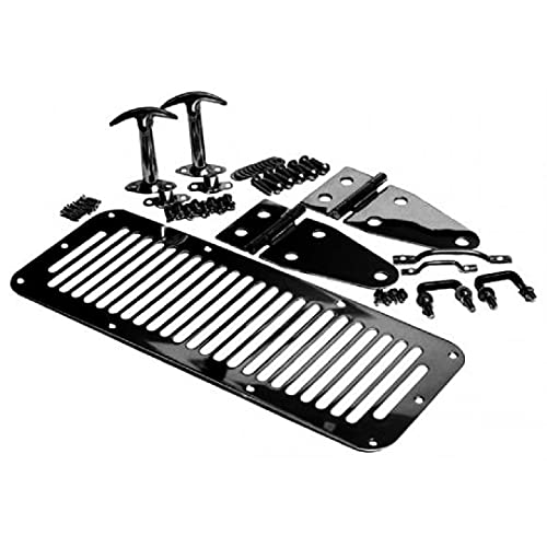 Complete Black Hood Kit for 76-95 Jeep YJWrangler & CJ Model's | 7699 | 11201.01 | RT26007