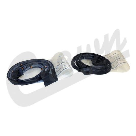 Door Weatherstrip Kit 5017010k fits 97-06 Jeep Wrangler TJ