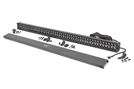 50 Inch Black Series LED Light Bar | Dual Row | Amber DRL 70950BDA
