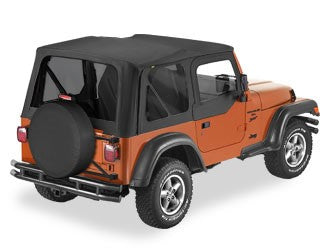 97-02 TJ Replace A Top w/upper door skins w/rear tinted windows