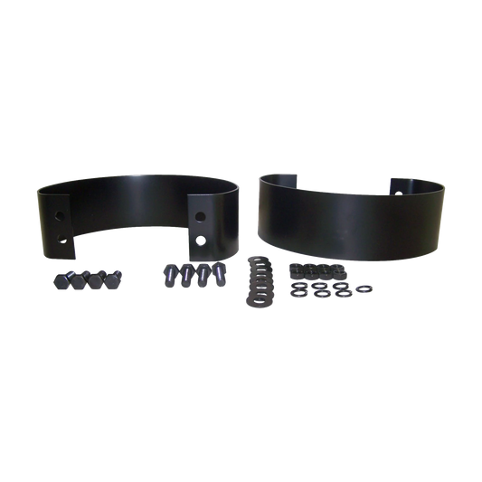 Jeep CJ & YJ Wrangler Bumperette Set (Rear-Black) 5355457K 11215.01