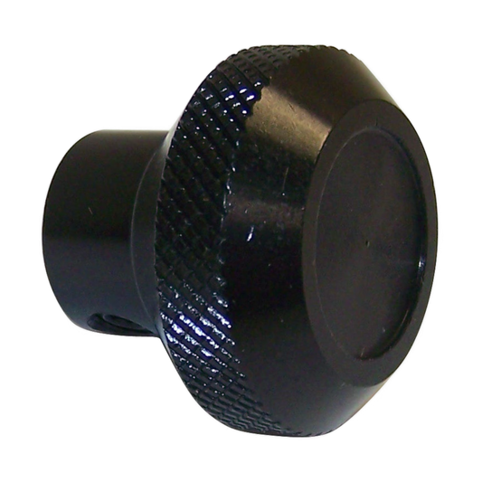 Black Billet Knob (single) 5459189B fits 68–86 Jeep CJ5, CJ6, CJ7, CJ8, SJ & J-Series