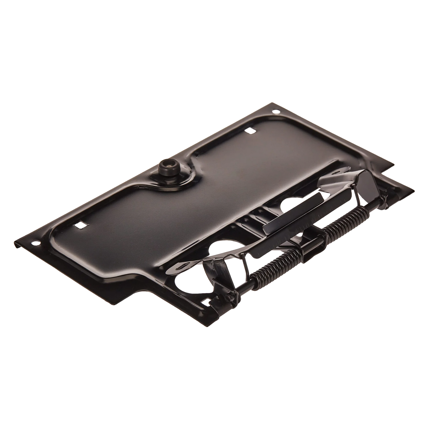 11233.01 | License Plate Bracket, Black | OE Reference: 55007403 | Fits 1978-1995 Jeep Wrangler YJ