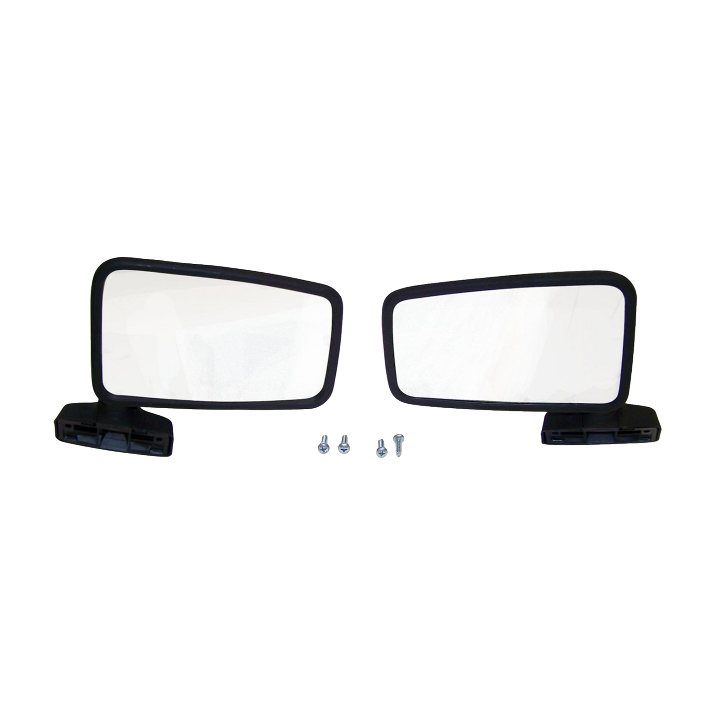87- 93 Jeep Yj Wrangler Black Full Door Mirror Kit 11002.19 55027207K