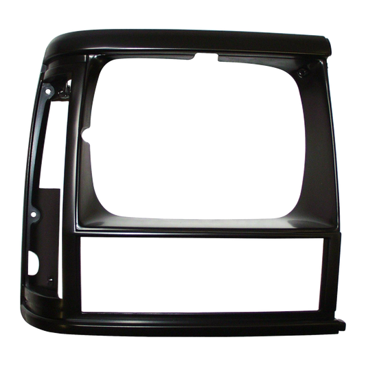 91-92 Jeep XJ Cherokee & Comanche Pass Black Head Light Bezel Black 55034074