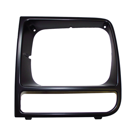 97-01 Jeep XJ Cherokee Black Driver Side Headlight Bezel 12419.17  55055137