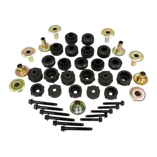 97-06 Jeep TJ Wrangler Replacement Body Mount Master Kit 55176180MK