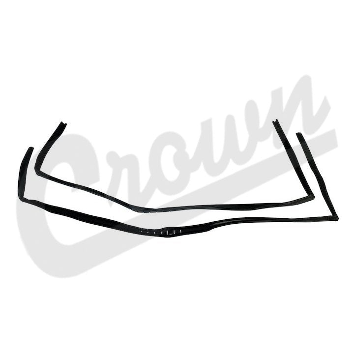 Door Glass Seal Kit 55395174k KD1012 fits 97-06 Jeep Wrangler TJ