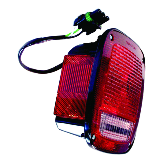 Right Tail Light 56002134 12403.12 fits 87-90 Jeep YJ Wrangler