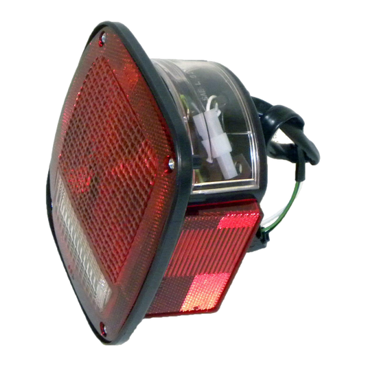 Left Tail Light 56002135 12403.11 fits 87-90 Jeep YJ Wrangler