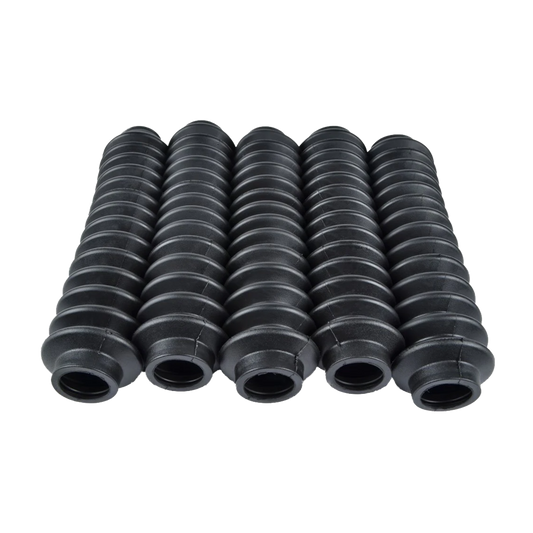 5 Shock Boots Black Fits Most Shocks for Wrangler Cherokee and Universal Off Road Vehicles