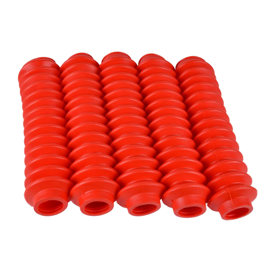 5 Shock Boots RED Fits Most Shocks for Jeep Universal Off Road Vehicles
