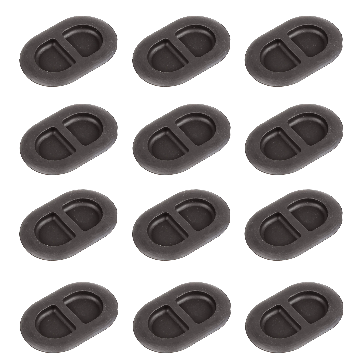 Floor Pan Drain Plug Master Kit 12 Piece Fits 14-18 Jeep Wrangler JK & JKU, 18-25 Wrangler JL & JLU, 20-25 Gladiator JT | PORC Off Road Products | Replaces 68194821AA, 12033.10