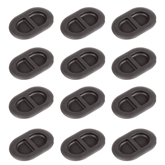 Floor Pan Drain Plug Master Kit 12 Piece Fits 14-18 Jeep Wrangler JK & JKU, 18-25 Wrangler JL & JLU, 20-25 Gladiator JT | PORC Off Road Products | Replaces 68194821AA, 12033.10