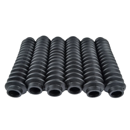6 Shock Boots BLACK Fits Most Shocks for Jeep Universal Off Road Vehicles