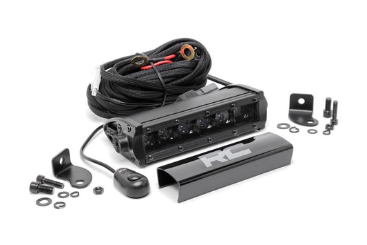 6 Inch Black Series LED Light Bar | Single Row 70707BL