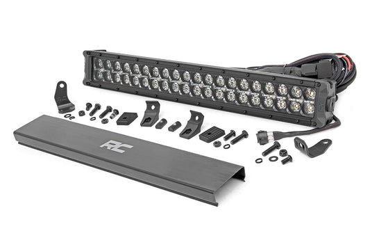 20 Inch Black Series LED Light Bar | Dual Row | Cool White DRL 70920BD