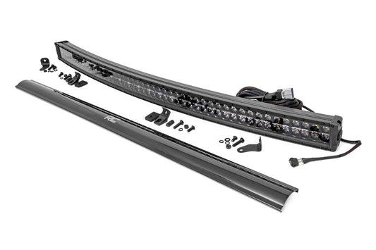 50 Inch Black Series LED Light Bar | Curved | Dual Row | Cool White DRL 72950BD