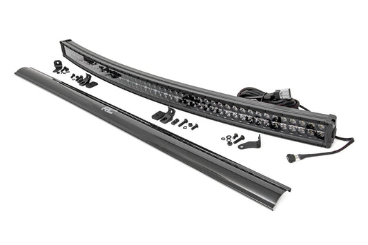 54 Inch Black Series LED Light Bar | Curved | Dual Row | Cool White DRL 72954BD