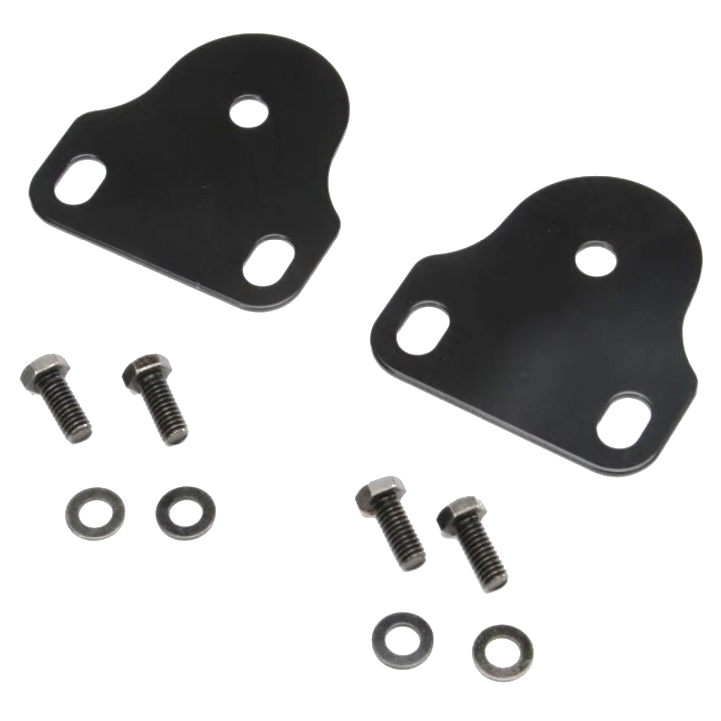 76-86 CJ5,7,8 Black Interior Windshield Brackets 7408BL 11208.01  RT27015