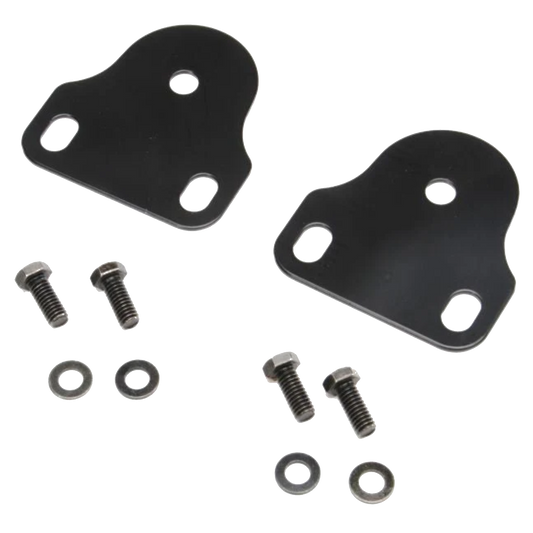 76-86 CJ5,7,8 Black Interior Windshield Brackets 7408BL 11208.01  RT27015