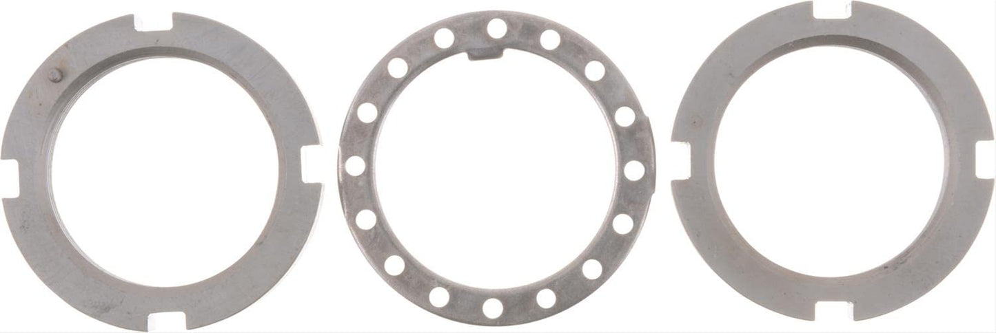 Spindle Nut Kit Compatible with Dana 44 or GM 10 Bolt Ford Chevy Dodge Jeep Manual Hubs