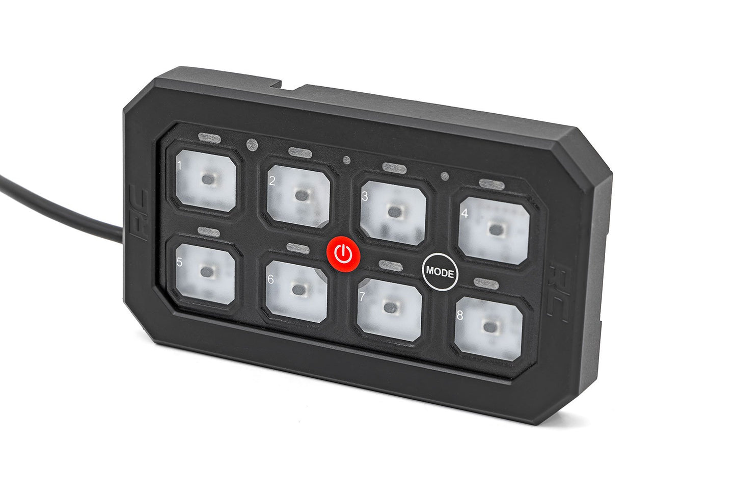 Bluetooth | 8 Gang Switch Panel | RGB Backlit Buttons | Multifunction Modes | 70975