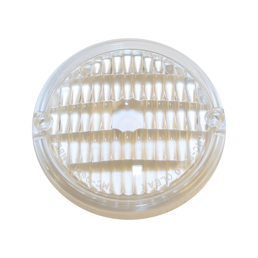 12405.08 | Parking Light Lens, Clear | OE Reference: 8127449 | Fits 1976-1986 Jeep CJ