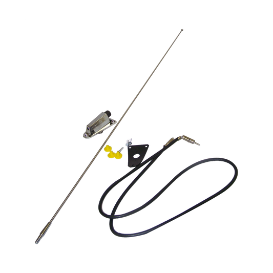 75-95 Jeep CJ & YJ Antenna Kit (Chrome) 8127842K 17214.01