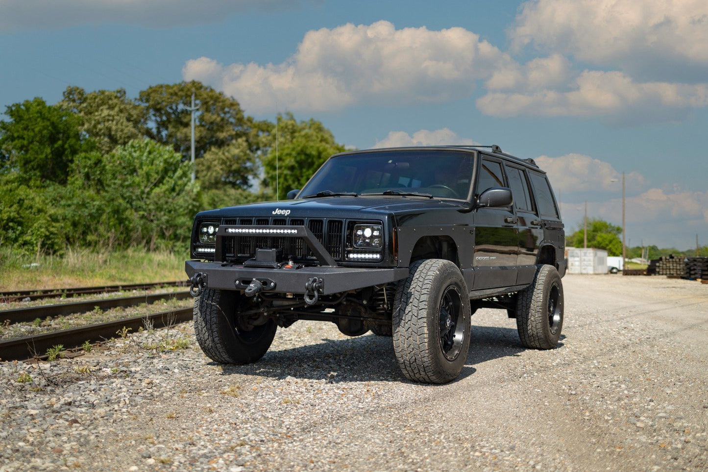 8 Inch Black Series LED Light Bar | Single Row | Pair 70728BL