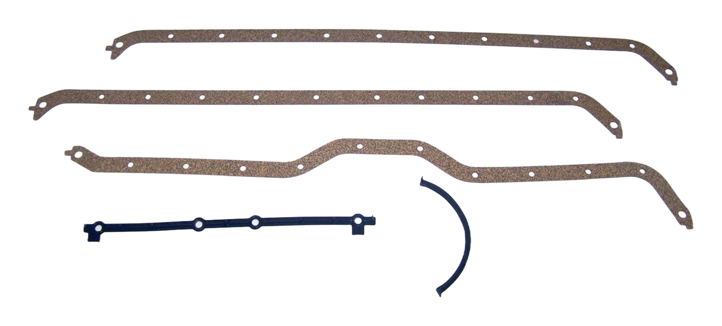 Oil Pan Gasket Set for 66-91 Jeep CJ5 CJ6 CJ7 CJ8 YJ XJ 3.8L 4.2L 83504662