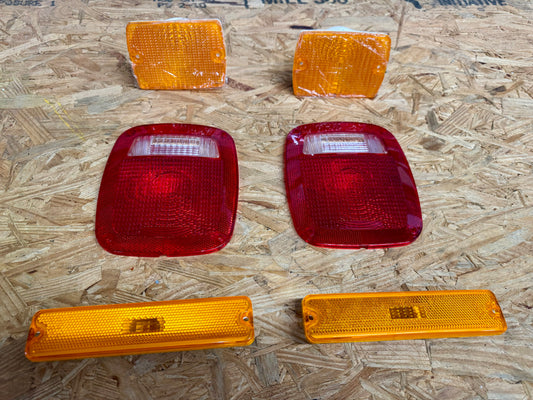 Light/Lamp Lens Restoration Kit for 87-93 Jeep Wrangler YJ (6 Piece)