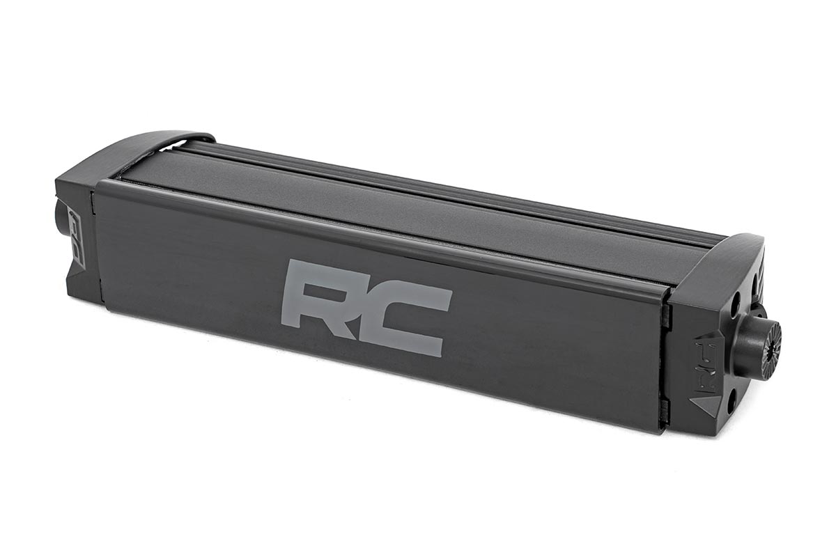 8 Inch Black Series LED Light Bar | Single Row | Cool White DRL | Pair 70728BLDRL