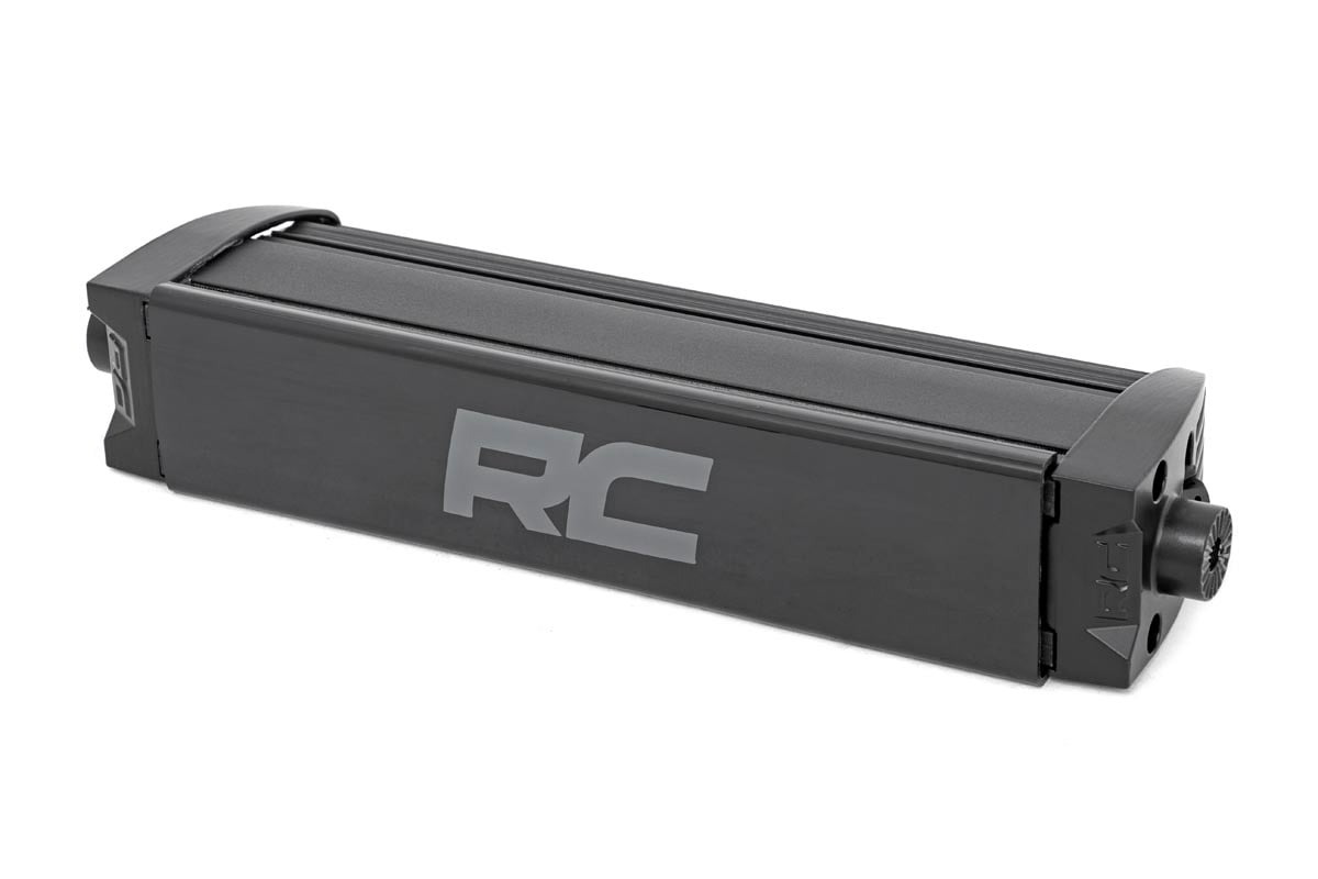 8 Inch Black Series LED Light Bar | Single Row | Cool White DRL 70718BLDRL