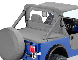 80-91 Jeep CJ-7 & Wrangler Duster Deck Cover w/Hardtop