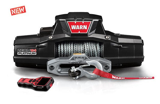 ZEON Platinum 12-S Recovery Winch Product Image w/Spydura Synthetic Rope 95960