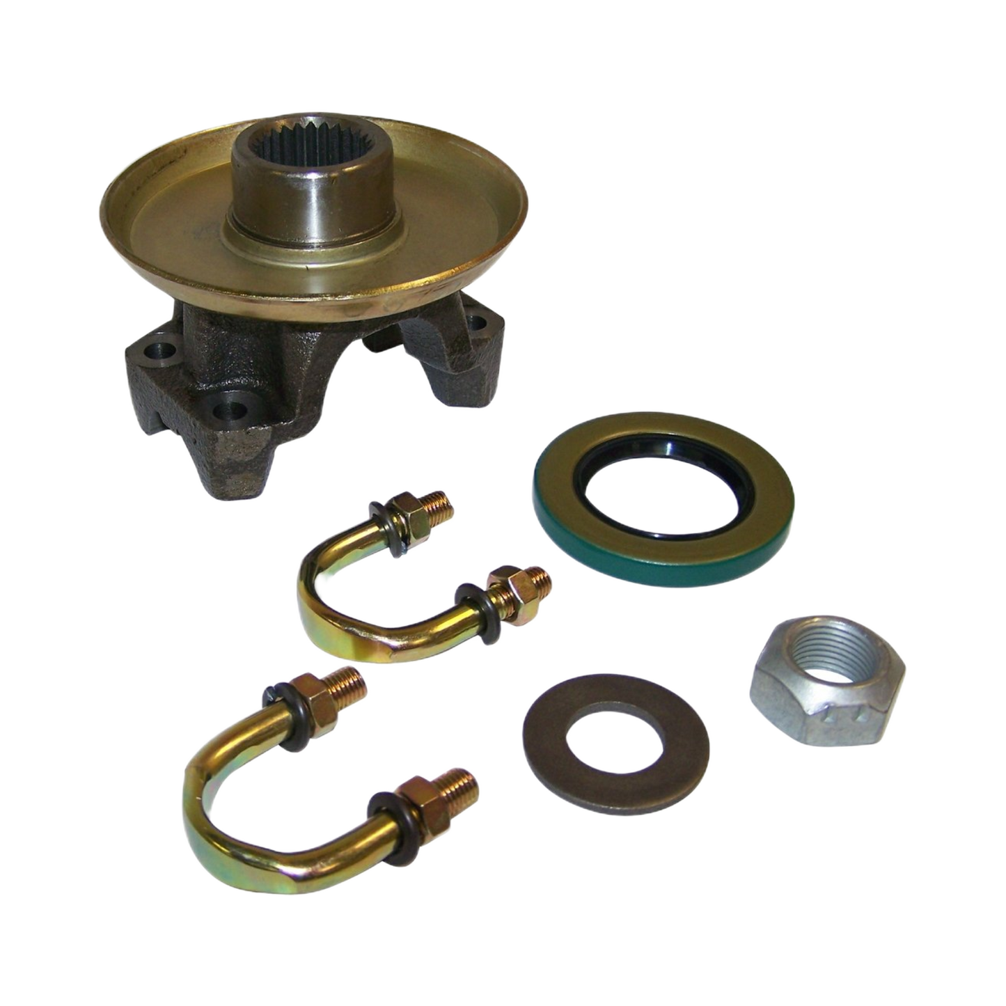 80-86 Jeep CJ5, 7, 8 U-Bolt Type Yoke Kit (Dana 300) D300YOKEUBK