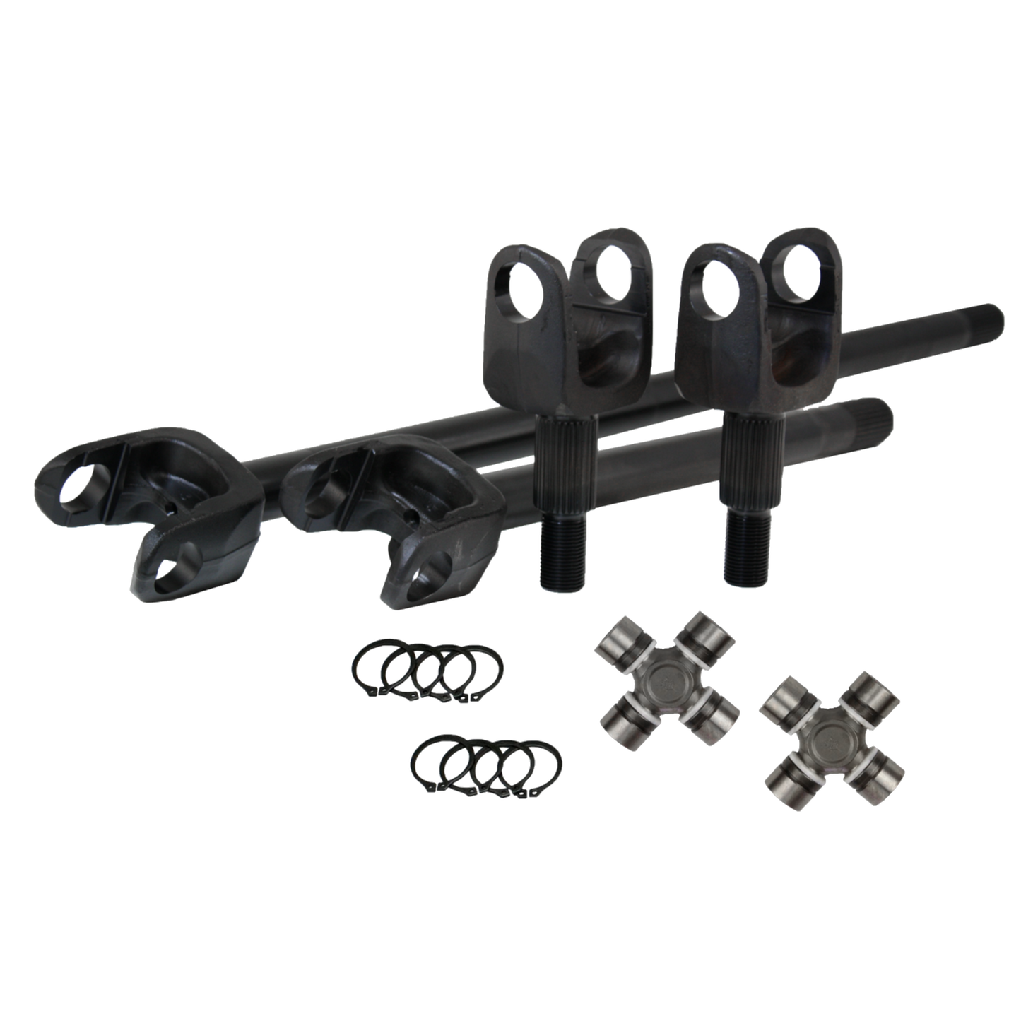 2007-18 Wrangler JK Dana 44 4340 Chromoly Discovery Series Front Axle Kit Revolution Gear