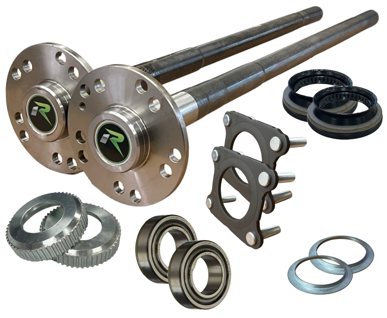 Jeep Wrangler JL Non-Rubicon 35 Spline 4340 Chromoly Rear Axle Kit Revolution Gear