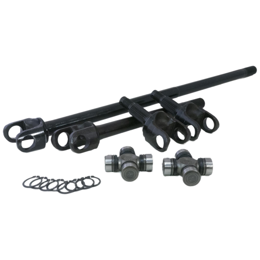 Dana 30 Jeep TJ/YJ/XJ 30 Spline 4340 Chromoly Discovery Series Front Axle Kit Revolution Gear