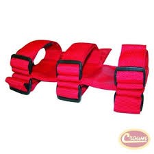 Red Roll Bar Fire Extinguisher Holder FEH-R