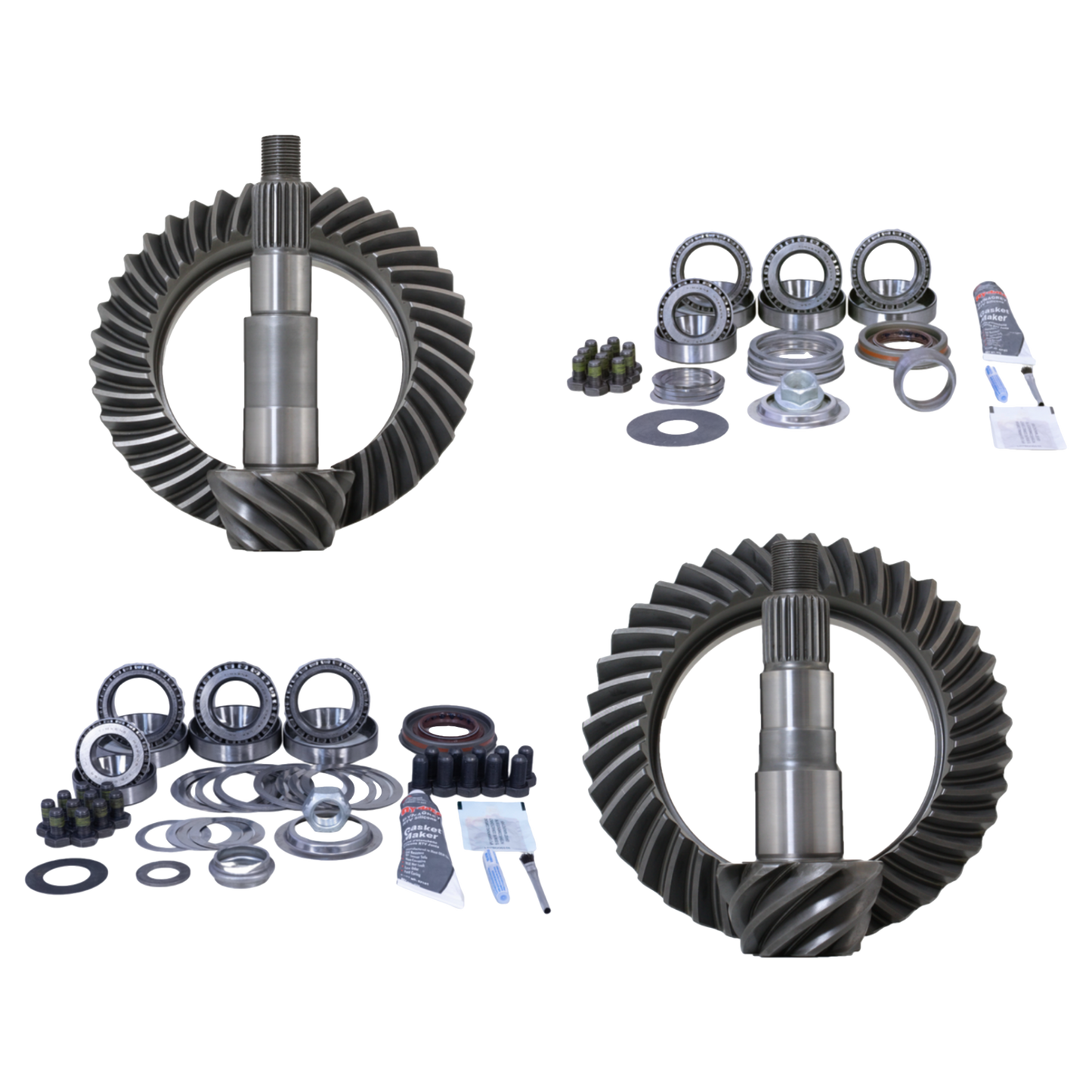 Jeep Cherokee XJ 1996-01 8.25 Inch Rear 3.73-5.13 Ratio Koyo Bearing Gear Package Revolution Gear